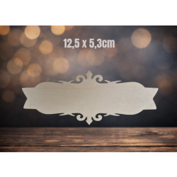 Tabliczka ozdobna 20 12,5cm, sklejka 3mm